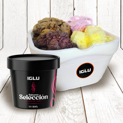 1Kg de Helado + 1 Sabores Selección